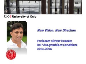 Professor Akhtar Hussain - Diabetes Prevention Intervention Study