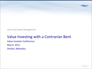 Lisa Rapuano — PPTX - Value Investor Conference