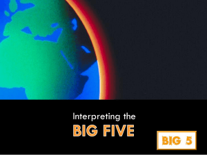 File - THE BIG FIVE PLACE