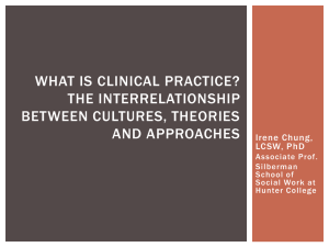 What is Clinical Practice? - NY Coalition for Asian American Mental
