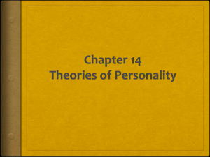 Theories of Personalities