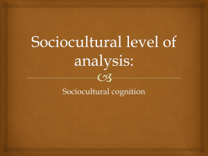 Sociocultural - SignatureIBPsychology