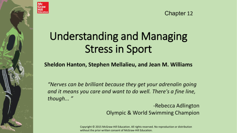 stress management through sports essay
