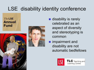 Disability Identity Conference
