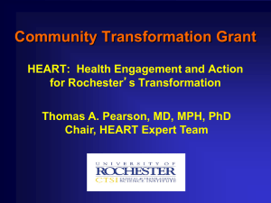 Health Engagement and Action for Rochester`s Transformation