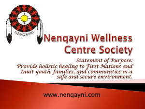 Nenqayni Wellness Centre Society