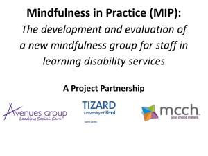 Mindfulness in Practice (MIP): The development