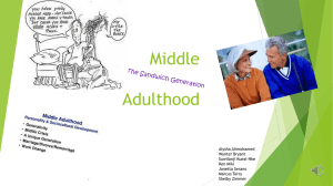File - Middle Adulthood