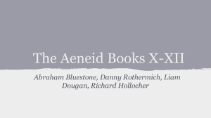The Aeneid Books X-XII - School District of Clayton
