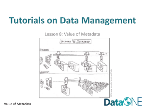 Value of Metadata