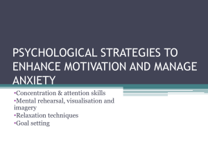 psychological strategies to enhance motivation and