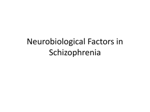 Neurobiological Factors in Schizophrenia2013