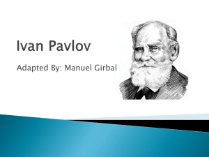 Ivan Pavlov - manuel