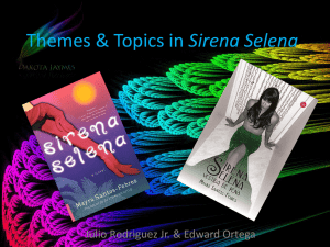 Themes & Topics in Sirena Selena - Fictions of Latino Masculinities