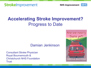 Accelerating Stroke Improvement?