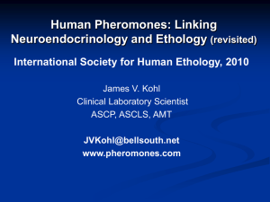 Human Pheromones: Linking Neuroendocrinology and
