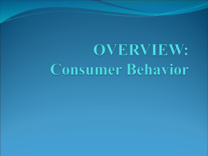 1_what is consumer behavior_fall09