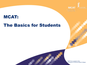 Official Guide to the MCAT Exam