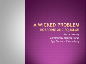 A wicked problem - Age Concern Canterbury
