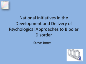 National Initiatives in the Development and Delivery of