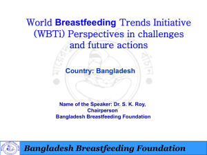 Dr. S K Roy - the international baby food action network (ibfan) asia
