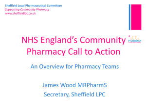 “Call to Action Slides” – Sheffield LPC