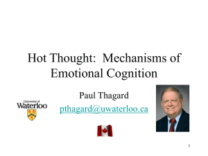 Hot Thought: Mechanisms of Emotional Cognition