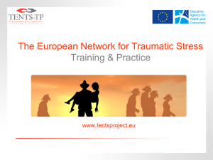 Definition - European Society for Traumatic Stress Studies