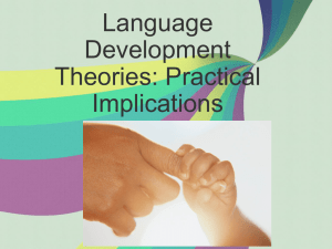 Language Development Theories