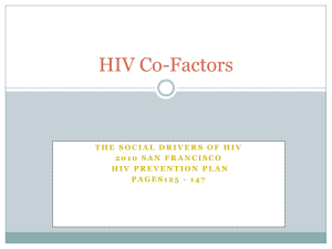 HIV Co-Factors