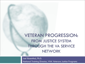 veteran progression – from justice system through the va