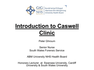 Introduction to Caswell Clinic