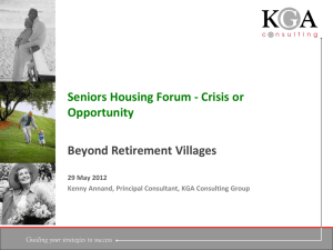 Beyond Retirement Villages