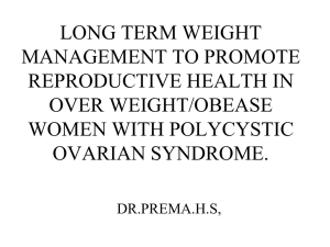 EFFECT OF LONG TERM WEIGHT MANAGEMENT ON
