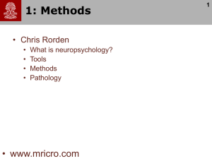 c83lnp: Neuropsychology - McCausland Center | Brain Imaging