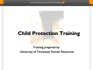 Minors-ChildProtectionTraining