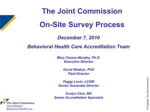 The Joint Commission - Light PP Presentation