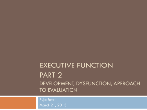 Executive function Patel Mar 21, 2013