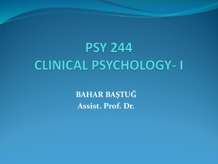 clinical research definition psychology