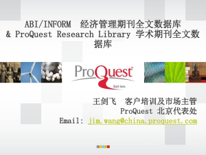 ProQuest Research Library