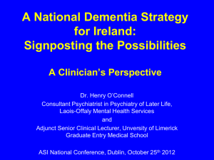 4. International dementia strategies