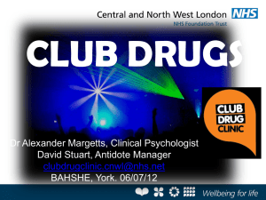 Club drugs - The Student Health Association