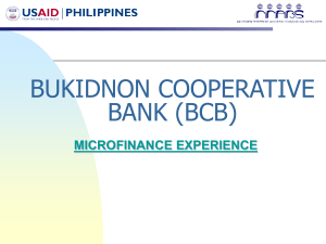 BUKIDNON COOPERATIVE BANK
