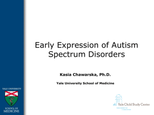 Autism in Infants and Young Children PowerPoint