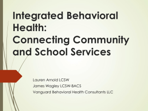 Wagley.Arnold - Integrated Behavioral Health