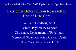 Death - Department of Pain Medicine and Palliative Care