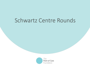 the Schwartz Rounds presentation
