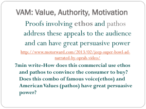 VAM: Value, Authority, Motivation