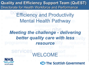 Opening Presentation - Quality Improvement Hub