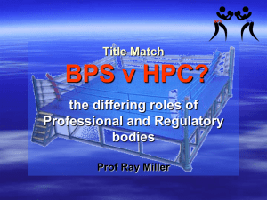 BPS v HPC - Ray Miller